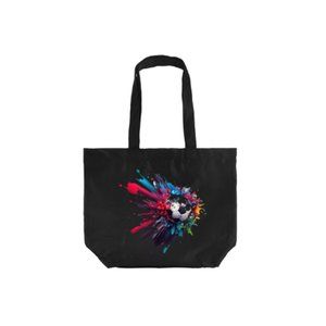 Reusable Soccer Tote (Black)